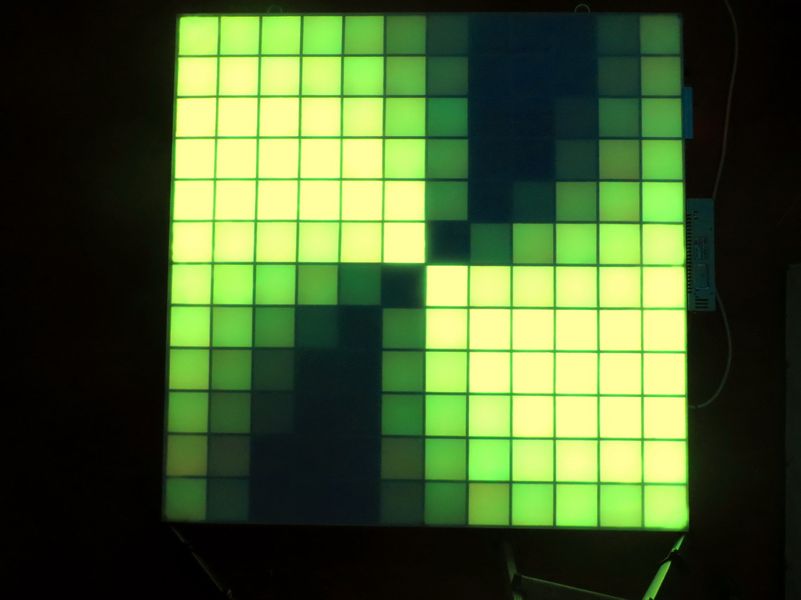Світлодіодна Pixel Panel для танцювальних підлог та настінних панелей W-083-12*12-1 Д-17135 фото