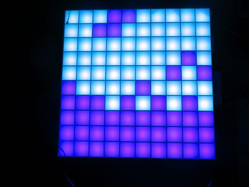 Светодиодная Pixel Panel для танцевальных полов и настенных панелей W-100-10*10-1 Д-17163 фото